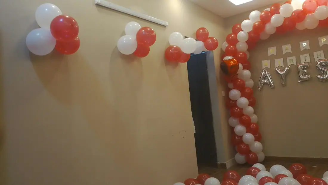 Balloon decoration by Aamir Birthday Decoration & Helium Balloons