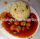 Chicken Manchurian with Rice